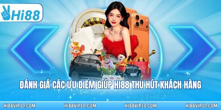Giao diện trang chủ HI88 trên thiết bị di động